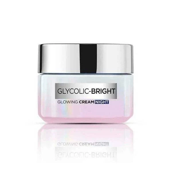 LOREAL GLYCOLIC-BRIGHT NIGHT CREAM 50ML