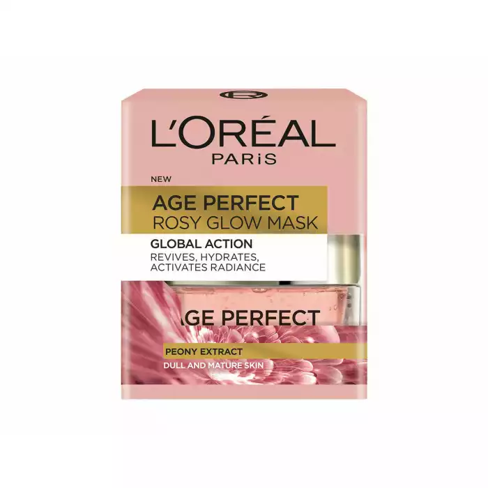 LOREAL GLOBAL ACTION ROSY GLOW MASK